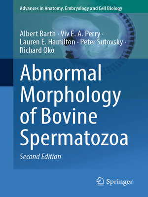 cover image of Abnormal Morphology of Bovine Spermatozoa
